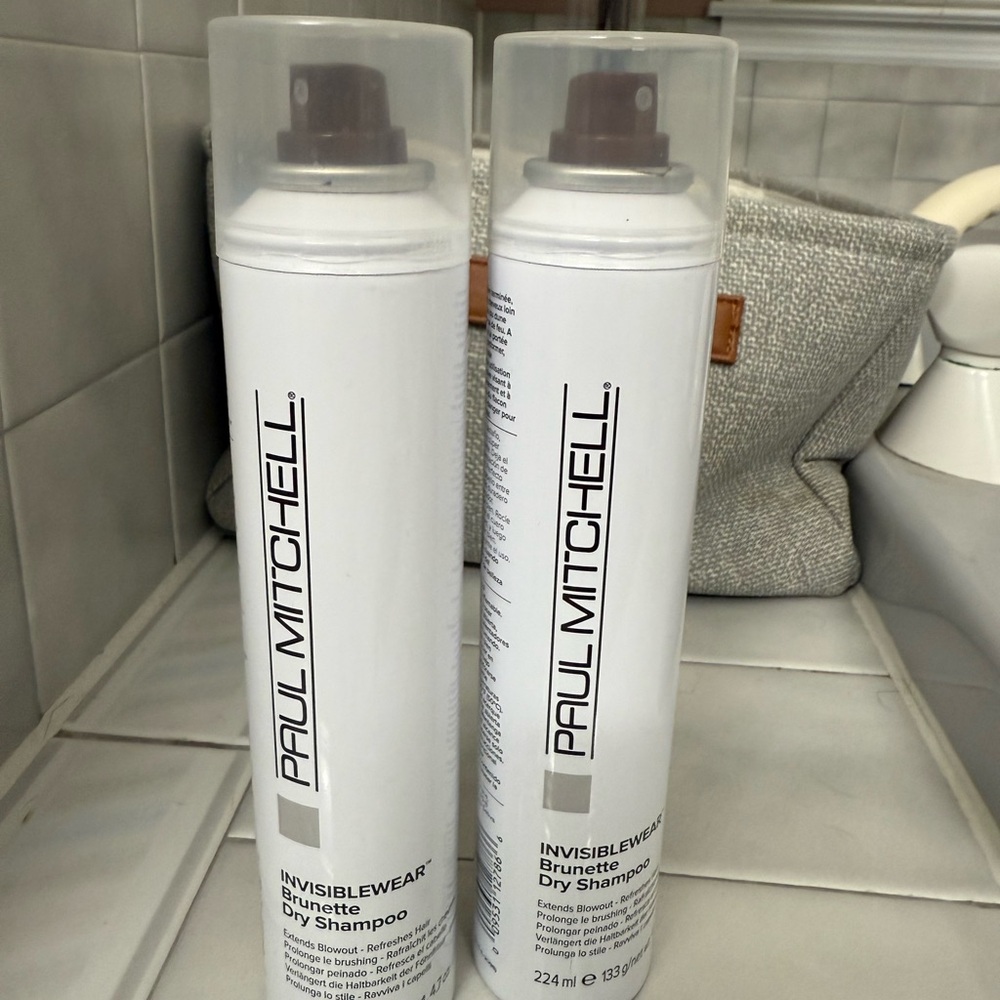 Paul Mitchell Invisiblewear Brunette Dry Shampoo in White and Black